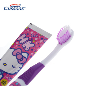 Bán Buôn Tùy Chỉnh ISO CE Phê Duyệt Nhựa Trẻ Em Phim Hoạt Hình Trẻ Em Bàn Chải Đánh Răng Set Với Kem Đánh Răng - Product Image 5