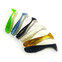 Nouveau 1.5 "2" Bionic Soft Baits Leurre De Pêche Silicone Shad Swimbait Wobbler 4cm 5cm Worm Tackle Leurre Isca Sea Carp Bass