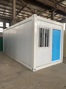 Casa Contenedor Portátil de 20 pies, Desmontable, con Panel Sándwich, para Uso en el Hogar o <span class=keywords><strong>la</strong></span> Oficina, Personalizable, Tipo Invernadero - Product Image 2