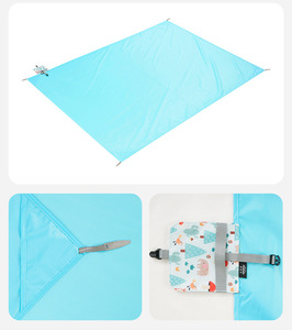 <span class=keywords><strong>Manta</strong></span> de <span class=keywords><strong>Picnic</strong></span> Compacta de Bolsillo, <span class=keywords><strong>Impermeable</strong></span>, Resistente a la Arena, Plegable, para Playa, Camping, Aire Libre, Portátil - Product Image 2