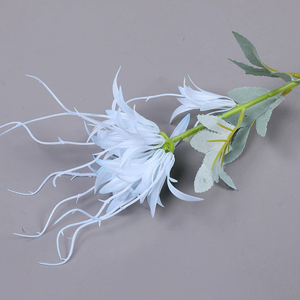 Arrangement d'hortensia de souffle de bébé artificiel bleu marine projets d'artisanat de bricolage pour le décor de douche de bébé pour la fête des mères Lotus de Pâques - Product Image 2