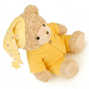 Yellow Stars Pajama <b>Set</b> Plush Teddy Bear Toy Custom Plush Teddy Bear Dolls Wholesale Plush Teddy Bear Toy - Product Image 4