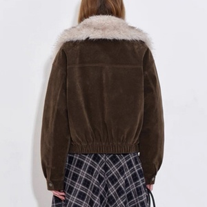 Chaqueta de Invierno para Mujer, Nueva, de Alta Calidad, a la Moda, de Color Sólido, de Forro Polar, de una Pieza, con Botones Impermeables, Cálida para Otoño e Invierno - Product Image 2