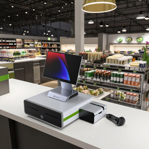 Oem 13.3 ''Multi-Touch Màn hình đơn POS Máy tính siêu thị bán lẻ màn hình cảm ứng thanh toán với công nghệ cao - Product Image 6