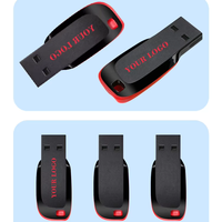 Adaptateur OTG Type-C de haute qualité pour téléphone mobile Android, clé USB 2.0 minuscule noire en plastique, adaptateur de mémoire flash mince