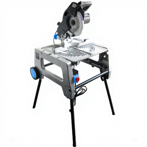 Sierra <span class=keywords><strong>Ingletadora</strong></span> Industrial G-max de 2000W, 255mm, Reversible, para Metal y Madera, 230V, 5300 RPM, Ancho Máximo de Corte de 130mm, Motor con Escobillas, para Bricolaje - Product Image 3