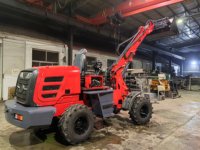 HAIJU 1,5-Tonnen CS915 Teleskop-Kompaktradlader 4WD Drehmomentwandler Optional Fahrsteuerungssystem für Raues Gelände Günstiger Preis
