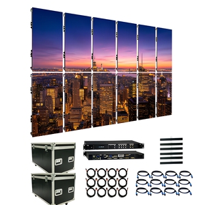 Panel LED vertical ligero de alquiler 500*1000, pantalla de video LED HD para interiores, fondo de escenario para espectáculos en vivo - Product Image 1
