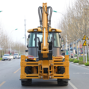 공장 가격 WOLF 건설 기계 2.5톤 적재 용량 토공 기계 WOLF JX45 미니 백호 로더 - Product Image 6