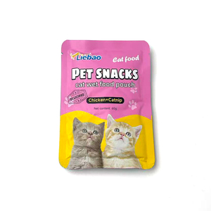 Pochette Premium <span class=keywords><strong>pour</strong></span> Aliments Humides <span class=keywords><strong>pour</strong></span> Chats : Friandises, Pâté, Nourriture Humide, Herbe à <span class=keywords><strong>Chat</strong></span> – Produits Nutritionnels de Haute Qualité <span class=keywords><strong>pour</strong></span> Animaux de Compagnie (Vente en Gros) - Product Image 6