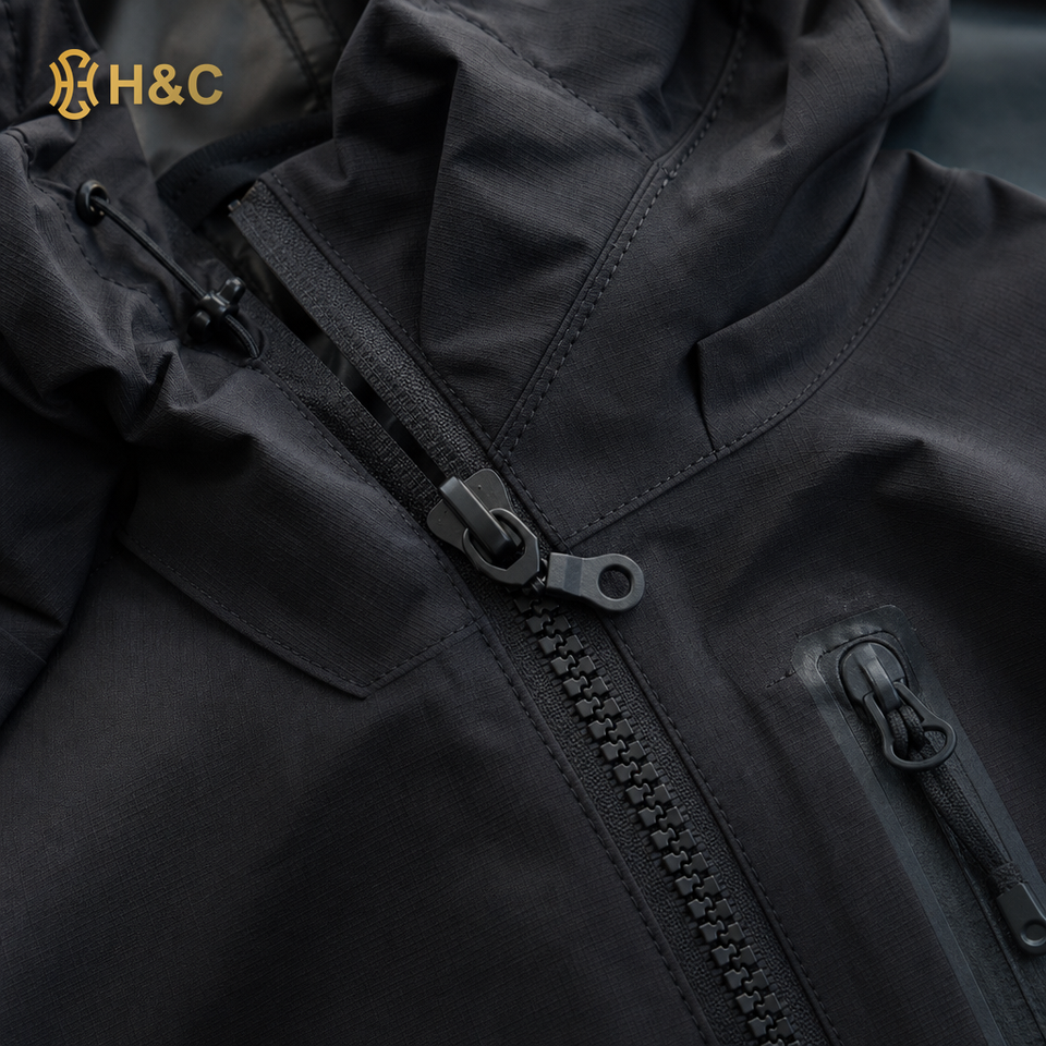 Garment Exporting Chunky No.5 Plastic Molded Zip Open End (Black 322 26 Inch/65 Cm) for ...