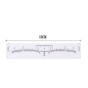 Regla Adhesiva Transparente Desechable para Cejas, para Tatuajes, Ayuda para Posicionar la Forma de las Cejas - Product Image 6