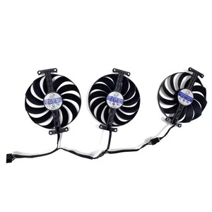 Ventilateur graphique 95MM 7PIN T129215SU CF1010U12S FDC10U12S9-C pour ASUS <span class=keywords><strong>TUF</strong></span> GAMING Radeon RX 6700 <span class=keywords><strong>6800</strong></span> 6900 XT version OC - Product Image 3