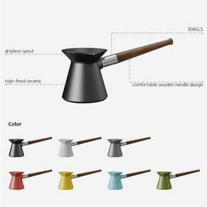 Cafetera Árabe DHPO de Cerámica Resistente al Fuego, Ibrik, para Café Turco - Product Image 3
