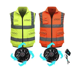 Selling Best Water Activated Evaporative Cooling Tactical Vest Night Worker Reflective Vest Get More Safity Of Men's Suits