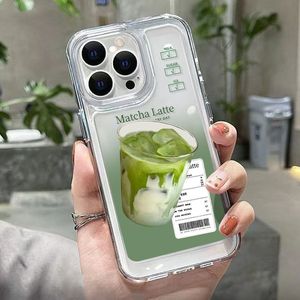 Matcha Latte <span class=keywords><strong>foto</strong></span> stampa antiurto spazio TPU custodia per <span class=keywords><strong>telefono</strong></span> cellulare per Apple Iphone 8 X Xr Xs 11 12 13 14 15 16 17 Pro Max - Product Image 5
