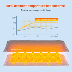 Thermostat intelligent USB en graphène, chauffe-mains rechargeable, chauffage de poche portable, affichage LED à 3 niveaux, pour l'hiver et l'extérieur - Product Image 4