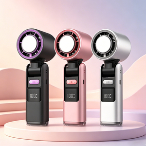 Professional 18650 Lithium Battery Cell Ice <b>Cooling</b> Fan Rapid <b>Cooling</b> Pocket Fan Type-C Fast Charging Handheld Fan for Outdoor - Product Image 1