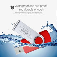 Twister flashdisk Usb, dengan Chip asli stik memori putar kunci usb 64GB 3.0 pen drive flip memorias grosir flashdisk