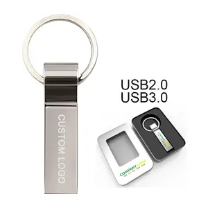 PormoของขวัญKeyไดรฟ์ด้ายNut Thumbสกรูหน่วยความจําUsb 8GB 8GB 16GB 32GB 64GB Pendrive 2.0 โลหะUsbแฟลชไดรฟ์Stick