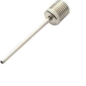 Agujas de bola metálicas de acero inoxidable para inflar balones de baloncesto, accesorio para equipos de fitness - Product Image 5