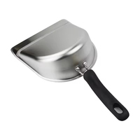 Pelle à glace commerciale robuste en acier inoxydable pour aliments, farine, bonbons secs, grains de café, pour bar et cuisine