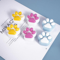 YS bricolage chat griffe Silicone mignon Mini animal de compagnie patte impression résine moules bijoux pendentif ornement Kit patte résine porte-clés bougie moule de cuisson