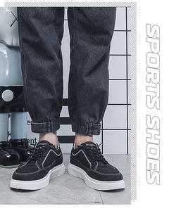 Zapatos Deportivos Casuales de Lona Transpirables para Hombre, Estilo Skater, Nueva Tendencia - Product Image 4