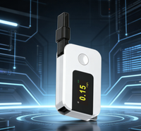 Alcootest portable K1 - Testeur d'alcool ultra-léger de 27 g avec 200 enregistrements de tests