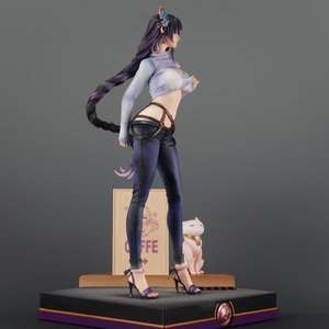 Figura <span class=keywords><strong>de</strong></span> acción <span class=keywords><strong>de</strong></span> resina <span class=keywords><strong>de</strong></span> 51 cm <span class=keywords><strong>de</strong></span> FA Raiden Shogun con espada, modelo <span class=keywords><strong>de</strong></span> Genshin Impact, fragancia <span class=keywords><strong>de</strong></span> leche <span class=keywords><strong>de</strong></span> <span class=keywords><strong>trueno</strong></span>, nueva en caja - Product Image 1