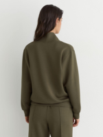 Ensemble de survêtement certifié éco-responsable à manches longues, coupe ample, couleur unie, pour l'automne, avec sweat à capuche et pantalon à cordon de serrage – Fournisseur