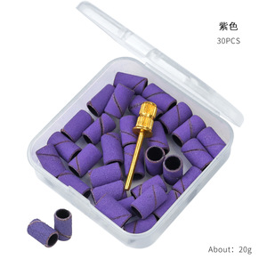 Beauté petite bande de sable ongles Noël spink bandes de ponçage pour ongles forets côte boîte à outils - Product Image 4