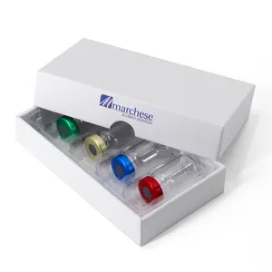 Custom logo printed luxury skincare gift box packaging peptide packaging box for 3ml peptide vials