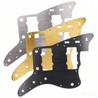 Plaque de protection avant en alliage d'aluminium pour guitare électrique Jazzmaster JM, accessoires pour la fabrication de guitares DIY par un lutier