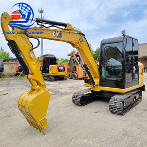 รถขุดขนาดเล็ก CAT 305.5E2 น้ำหนัก 5.5 ตัน พร้อมบุ้งกี๋ขุด สีเหลือง อุปกรณ์ก่อสร้างมือสอง - Product Image 3