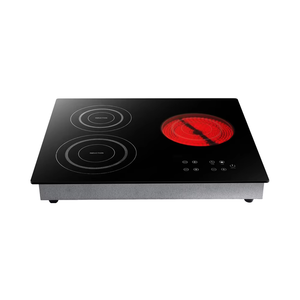 Table de cuisson à induction encastrable domestique avec façade en verre céramique - Product Image 1