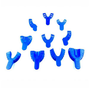 Kit professionale di stampaggio denti monouso in plastica per impronta dentale con Design Grillz blu scuro - Product Image 5