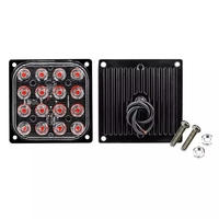 12/24V 4/6/8/Objektiv LED Blitz Warnleuchte Blitzs ignal Not licht LKW Anhänger Leuchtfeuer LED Seiten licht Autoteil