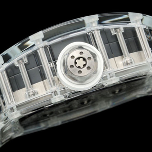RM56-02 Men's Luminous Crystal Tourbillon <b>Watch</b>, Tonneau-Shaped <b>Skeleton</b> Waterproof <b>Automatic</b> Mechanical <b>Watch</b> - Product Image 6