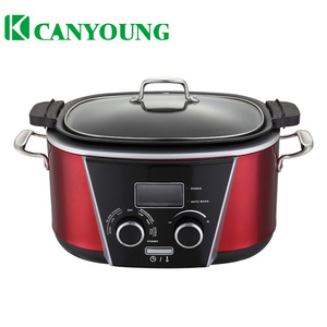 Cuisinière électrique multifonction de qualité supérieure en gros, avec revêtement antiadhésif, friteuse à air, cuisson <span class=keywords><strong>sous</strong></span> <span class=keywords><strong>vide</strong></span>, vapeur, maintien au chaud - Product Image 4