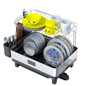 dish drainer rack holders sink dish drying rack for kitchen storage holders shelf bowls cups stainless steel dish drainer rack