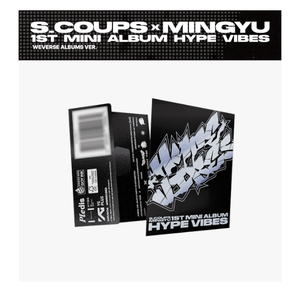 KPOP SEVENTEEN SCOUPS X MINGYU 1er Mini Álbum HYPE VIBES Weverse Oficial Bluewave CD Coleccionable Regalo Musical - Product Image 5