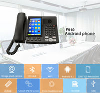 Téléphone Fixe Sans Fil Tactile Android 5,5 Pouces 4G VoLTE avec Appel Vidéo, Caméra, Voix HD et WiFi