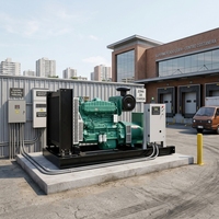 Groupe électrogène diesel triphasé certifié Euro3 de 175KW, 180KW, 185KW, 190KW, 195KW, 200KW, 250KVA pour usine et atelier en Asie du Sud-Est