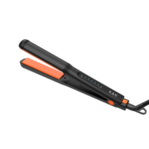 Lisseur de cheveux en céramique portable à vente chaude 2026, fer à lisser à ions négatifs, cheveux courts, alimentation électrique - Product Image 1