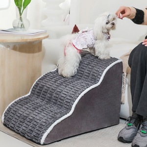 Luxury Detachable Sponge <strong>Steps</strong> Small Size Vacuum Model Sofa <strong>Bed</strong> Climbing Ladder Slope <strong>Dog</strong> Cat Pet Stairs - Product Image 1