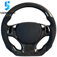 Volant chauffant personnalisé en fibre de carbone avec LED pour Lexus Is250/Is350/Ls430/GS350/ct200h F Sport 2013 2014 2015 2016 2017 2020