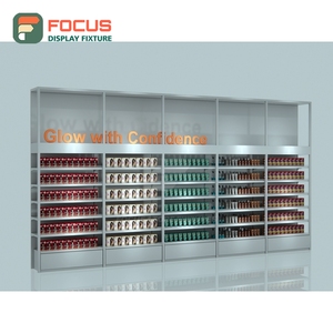 Premium Wig Display Counter Glass Showcase Lockable Drawer Shelf Hair Store Display Counter - Product Image 3