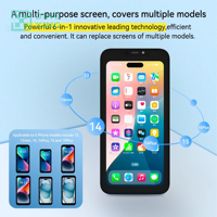 Testeur d'écran universel en métal 6-en-1 JCID Exclusive S36P/S35C pour iPhone avec garantie d'un an