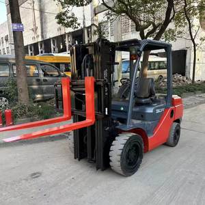 Chariot élévateur diesel de 3 tonnes, modèle 2023, marque japonaise, pour entrepôt de vente au détail, chariot à palettes, garantie de 2 ans - Product Image 2